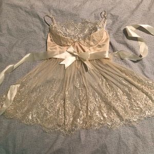 Ivory Babydoll Slip